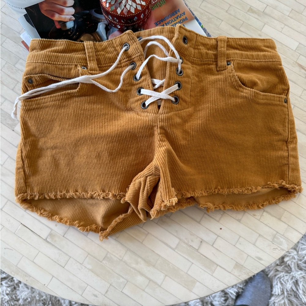 Billabong Mustard Colored Shorts